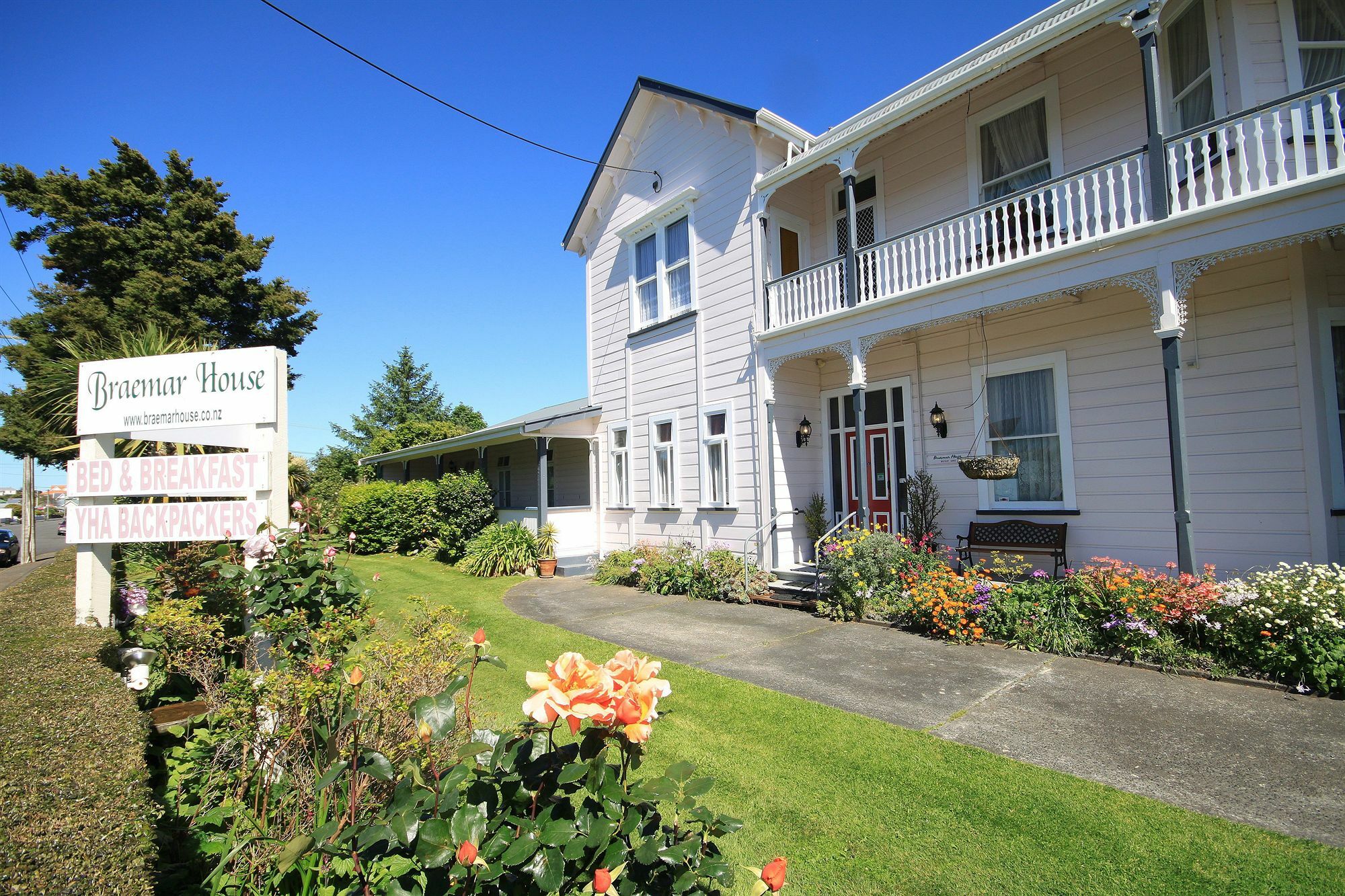 Braemar House B&B And Yha Hostel Whanganui Exterior photo